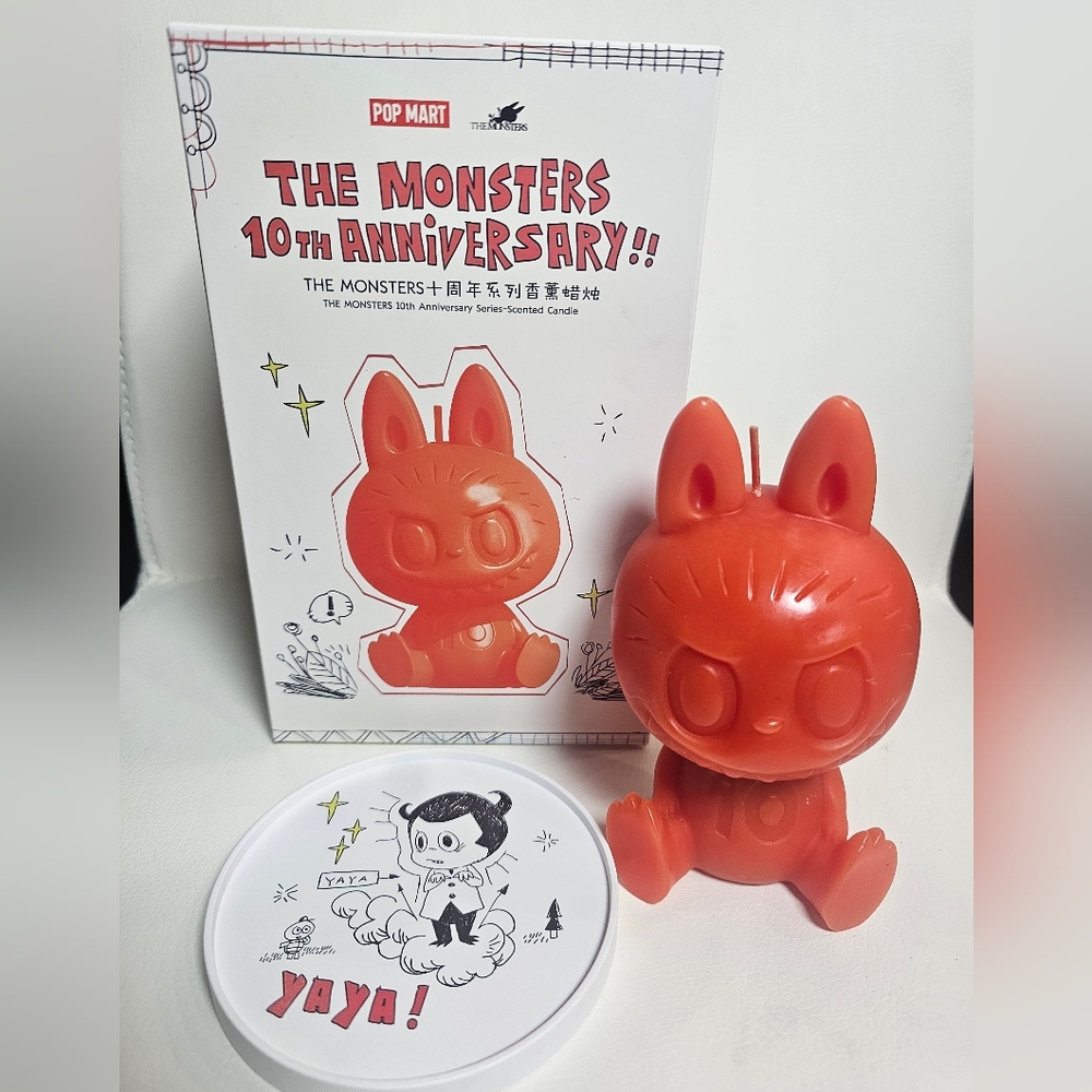 MONSTER'S 10TH ANNIVERSARY SENTED CANDLE (OPEN CONFIRMED)